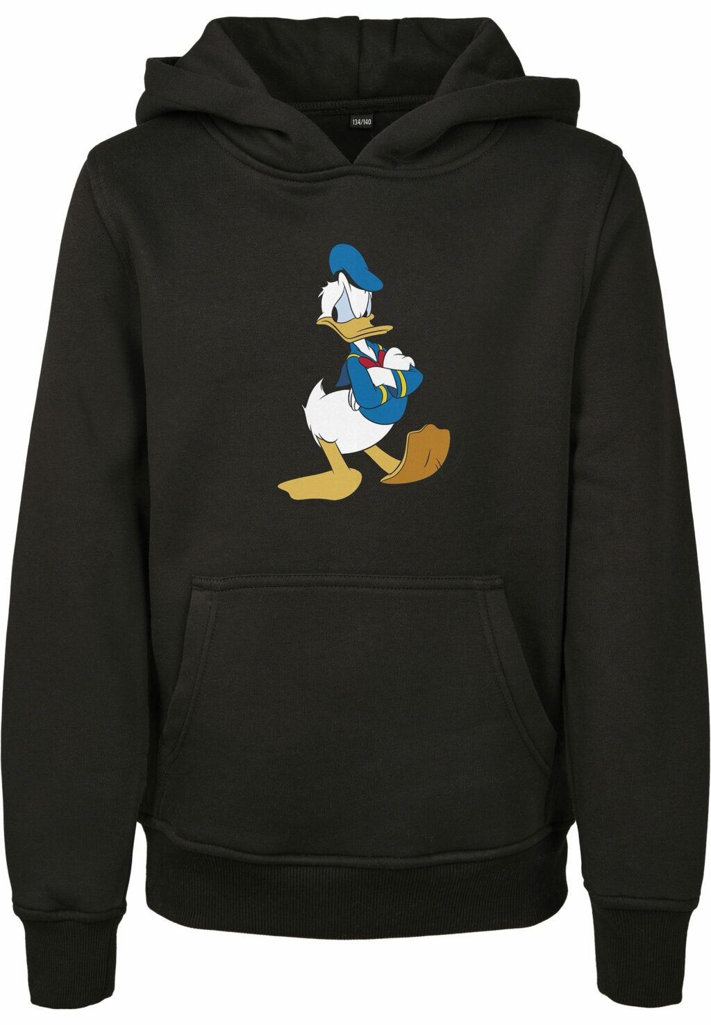Kids Donald Duck Pose Hoody black MTK061