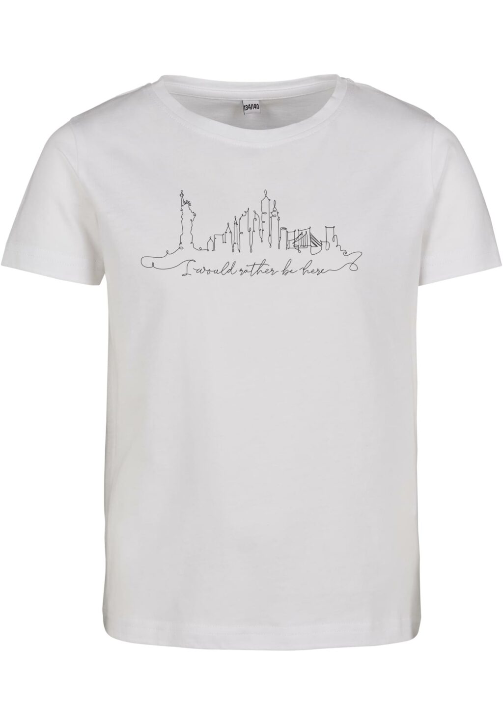 Kids Want To Be Here Tee white MTK177