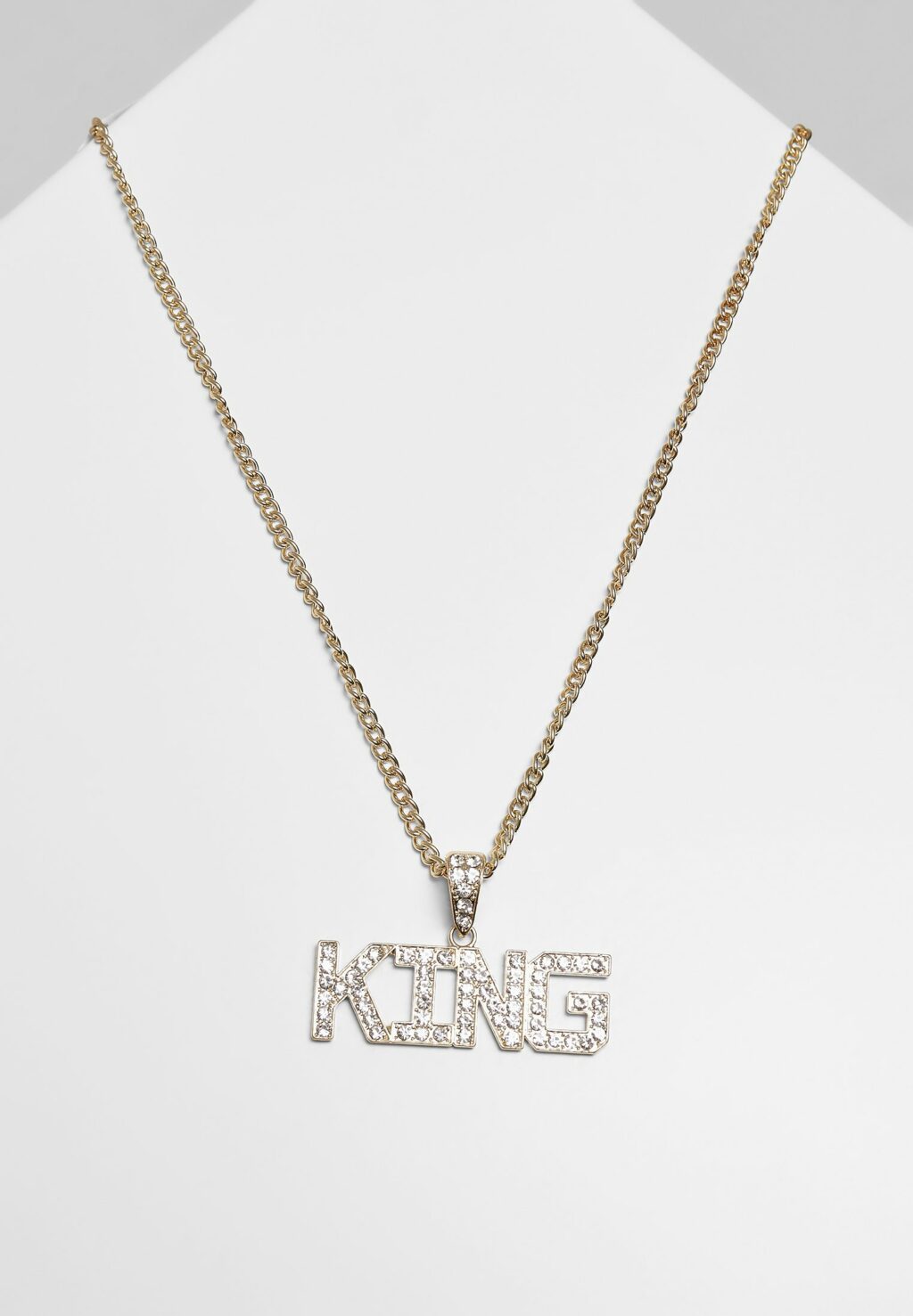 King Necklace gold one TB4062