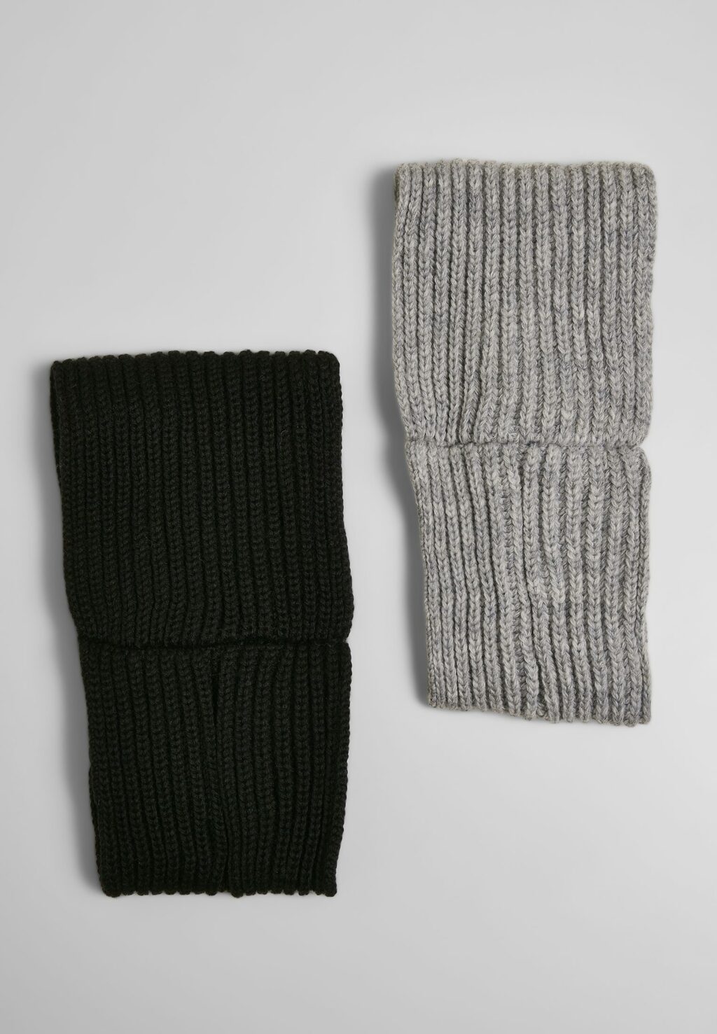 Knitted Headband 2-Pack black/grey one TB4865A