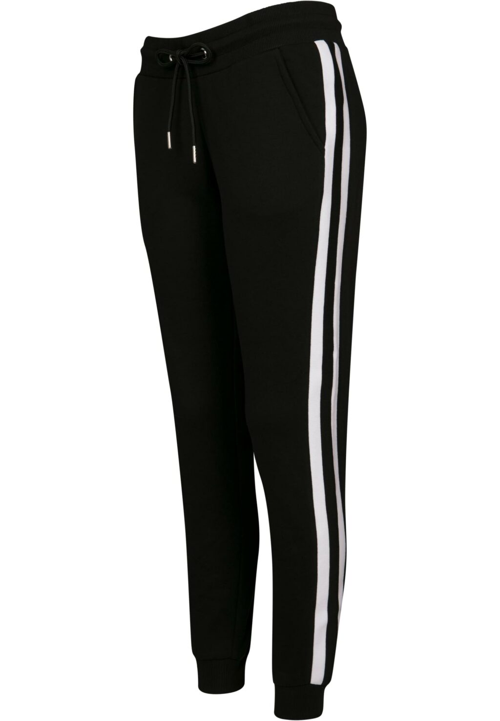 Urban Classics Ladies College Contrast Sweatpants black/white/black TB2453