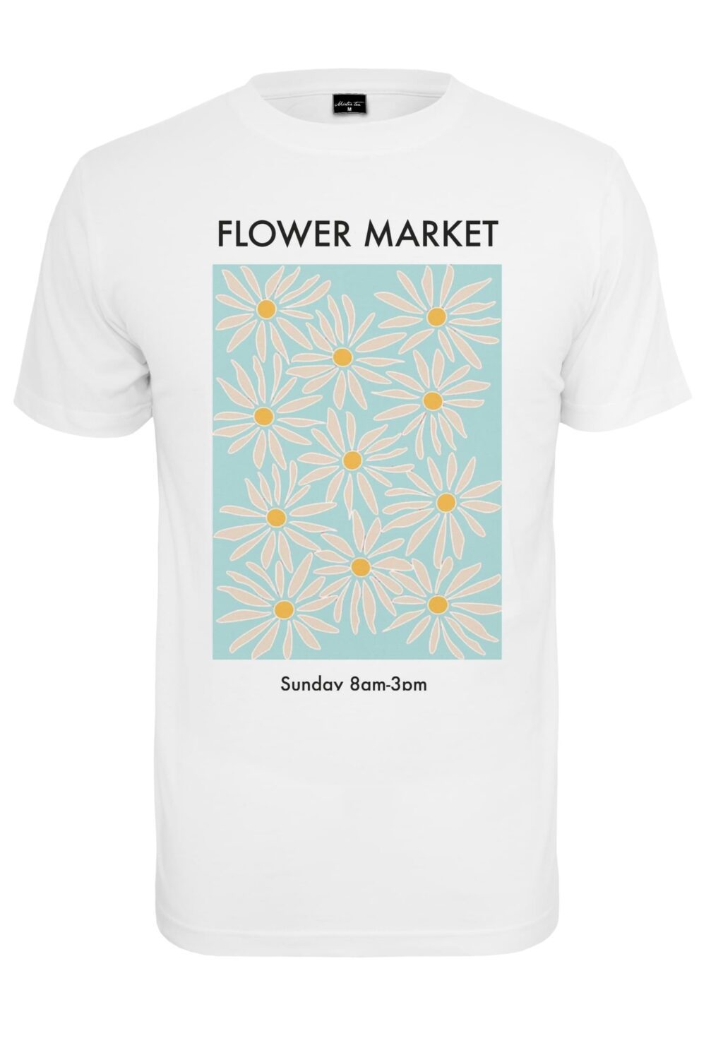 Ladies Flower Market Tee white MT2035