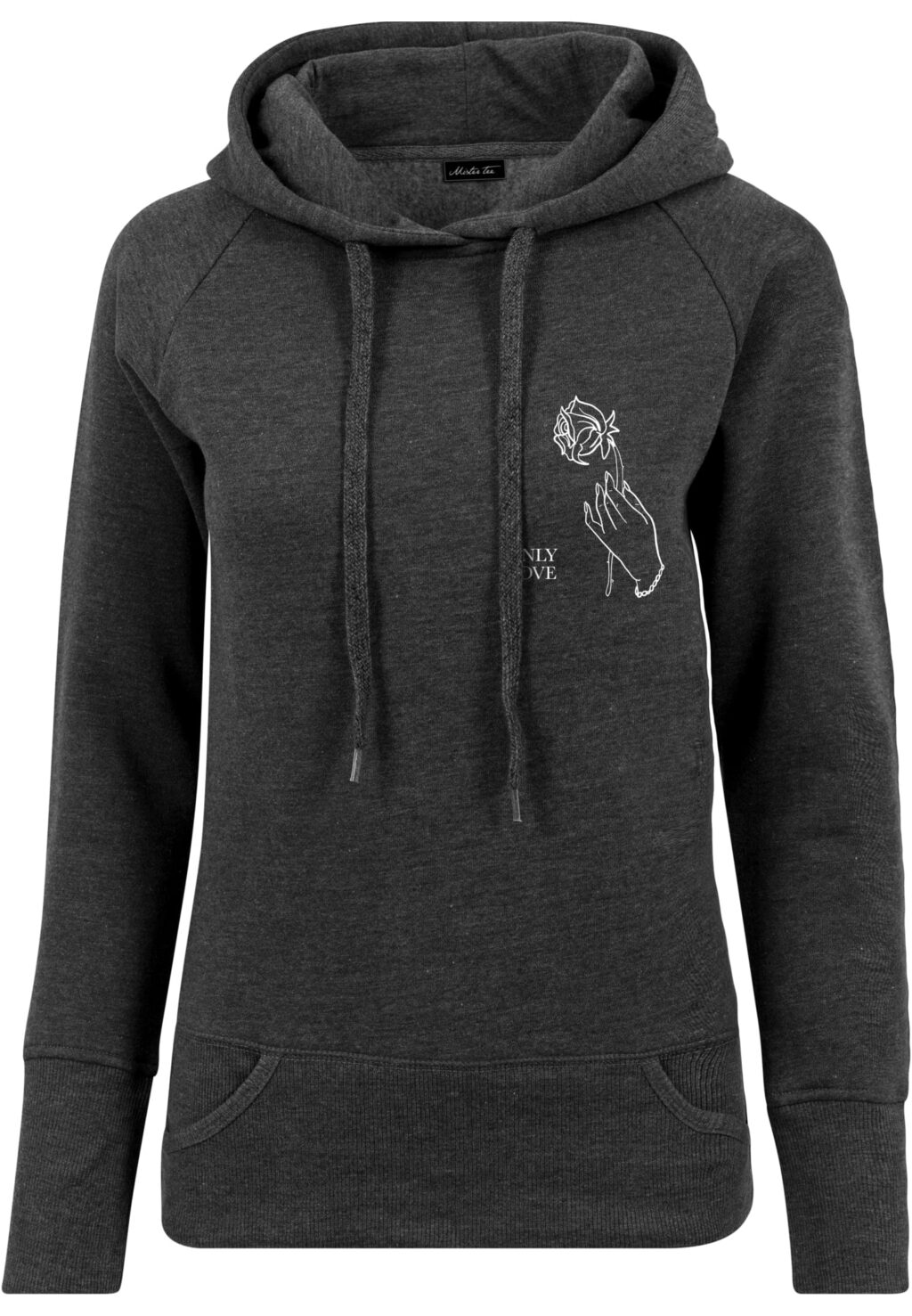 Ladies Only Love Hoody charcoal MT2530