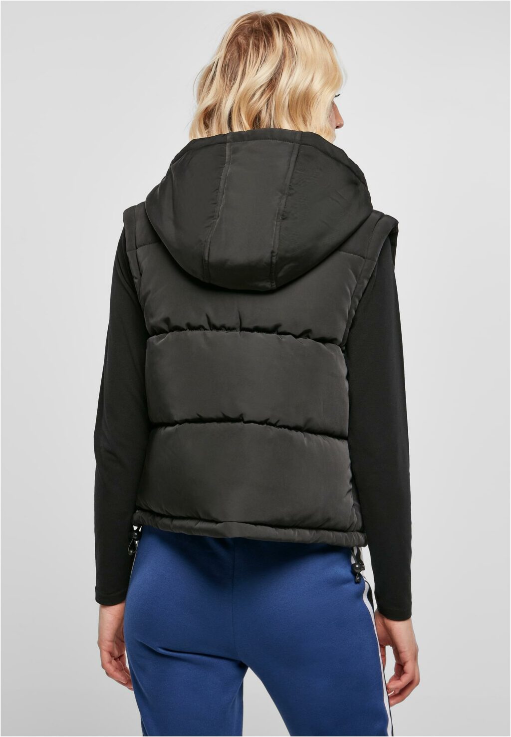 Urban Classics Ladies Recycled Twill Puffer Vest black TB5083