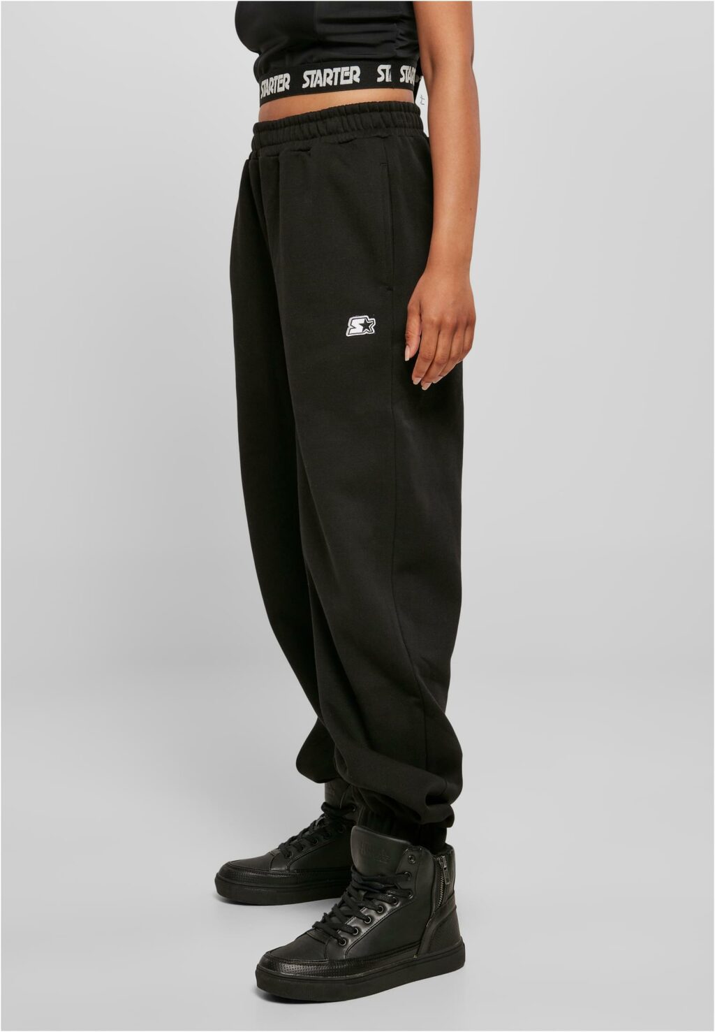 Ladies Starter Essential Sweat Pants black ST229