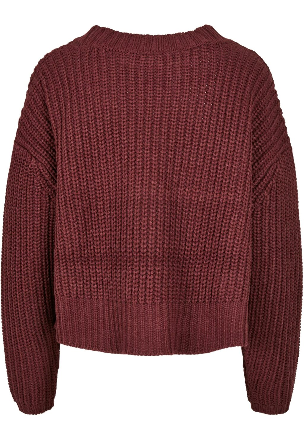 Urban Classics Ladies Wide Oversize Sweater cherry TB2359
