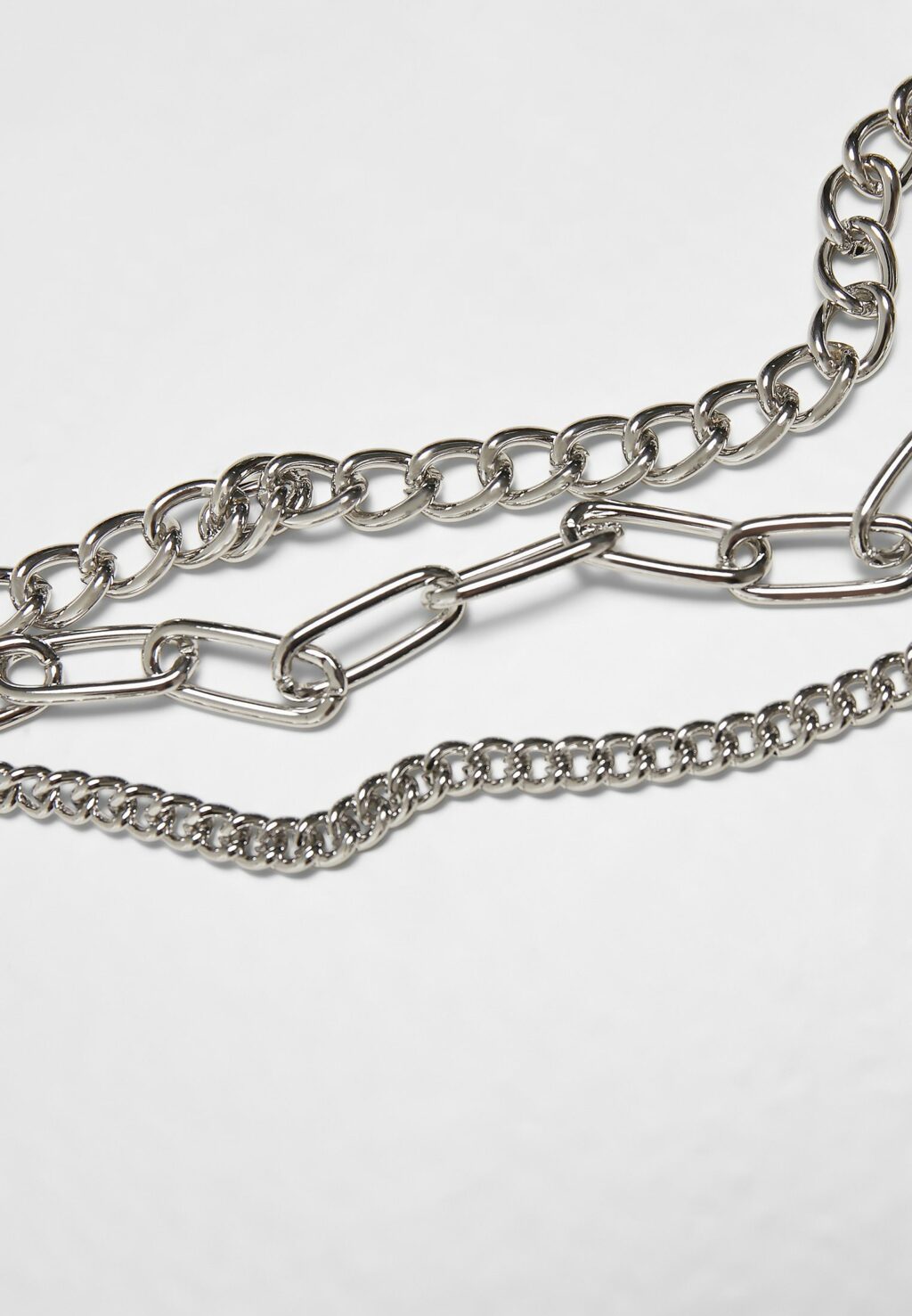 Layering Chain Necklace silver one TB4198