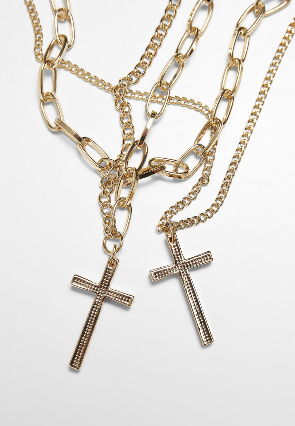 Layering Cross Necklace gold one TB4196