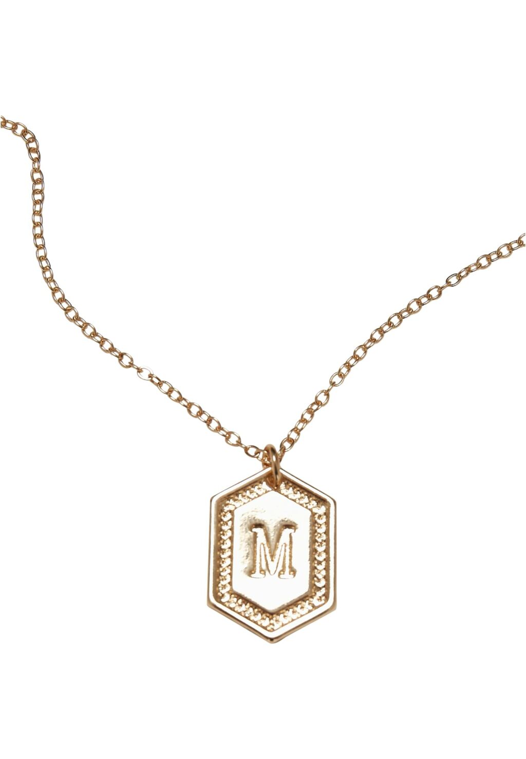 Letter Basic Necklace M one TB5225