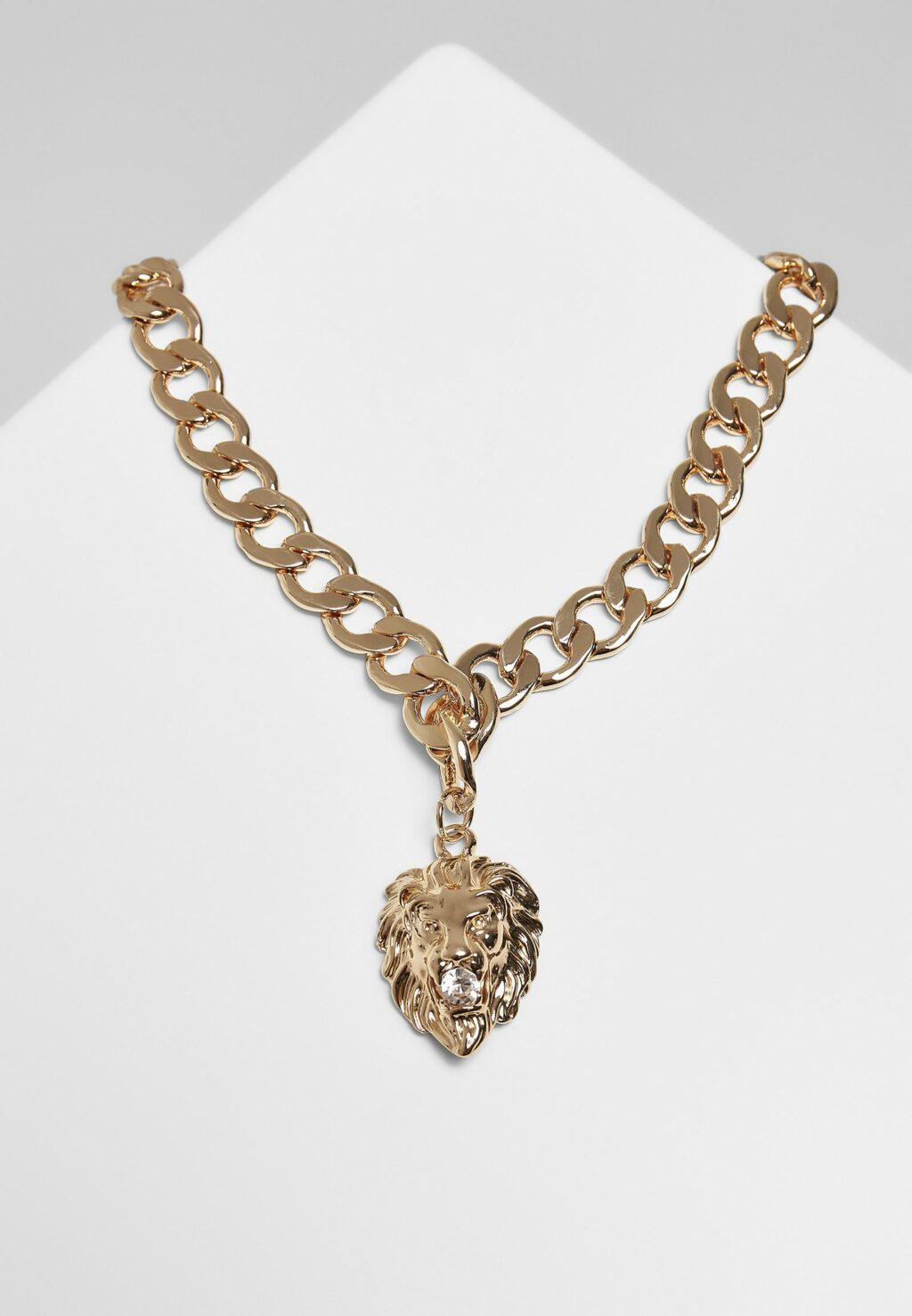 Lion Basic Necklace gold one TB4045