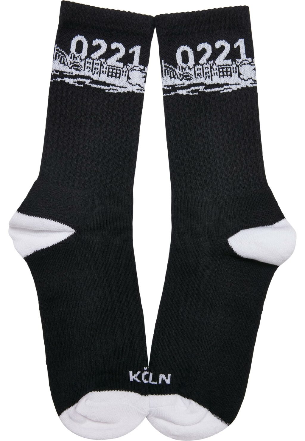Major City 0221 Socks 2-Pack black/white MT2312