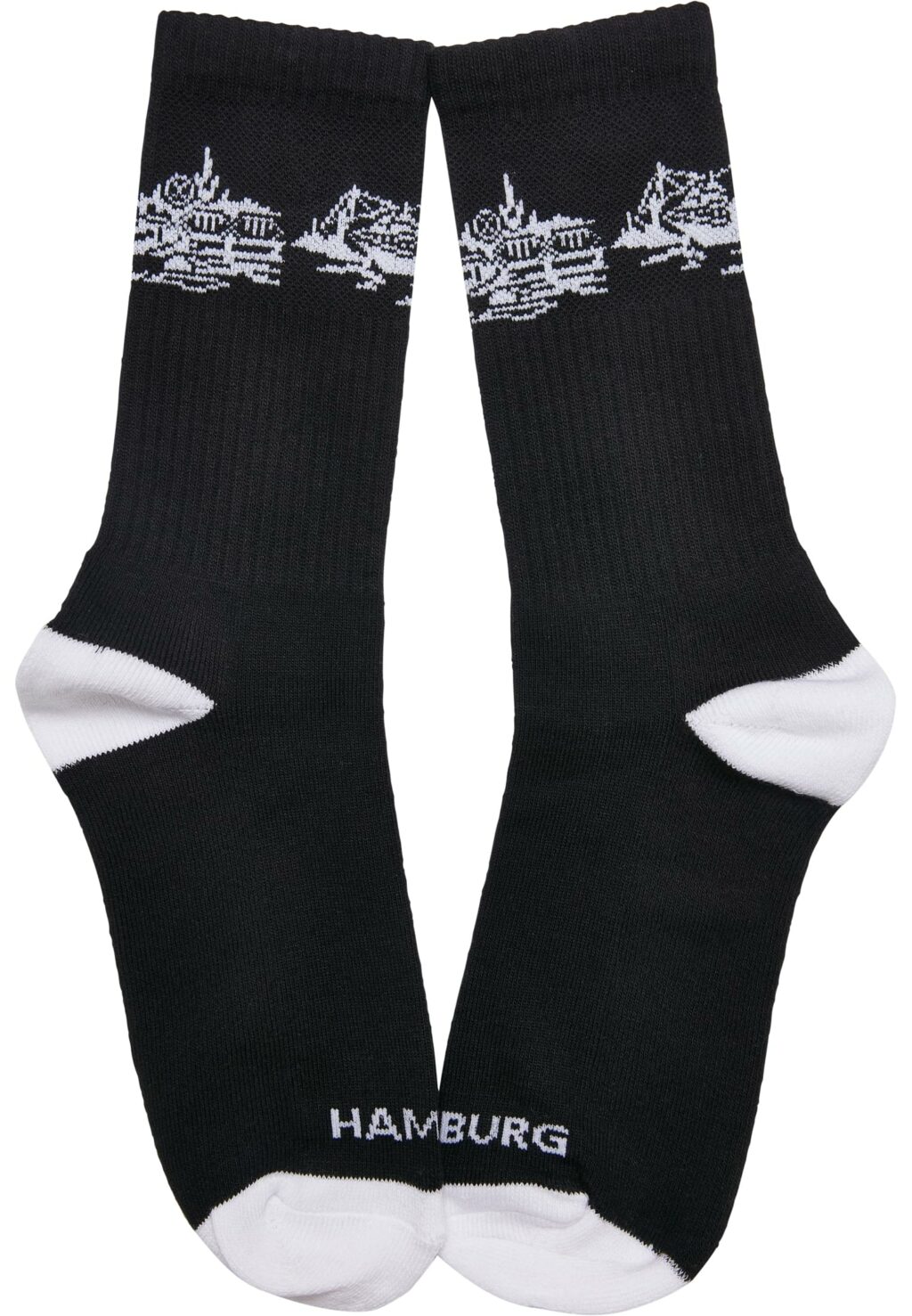 Major City 040 Socks 2-Pack black/white MT2315