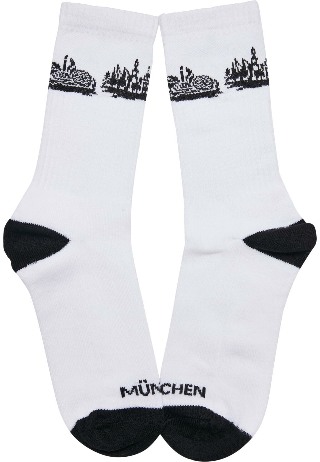 Major City 089 Socks 2-Pack black/white MT2314