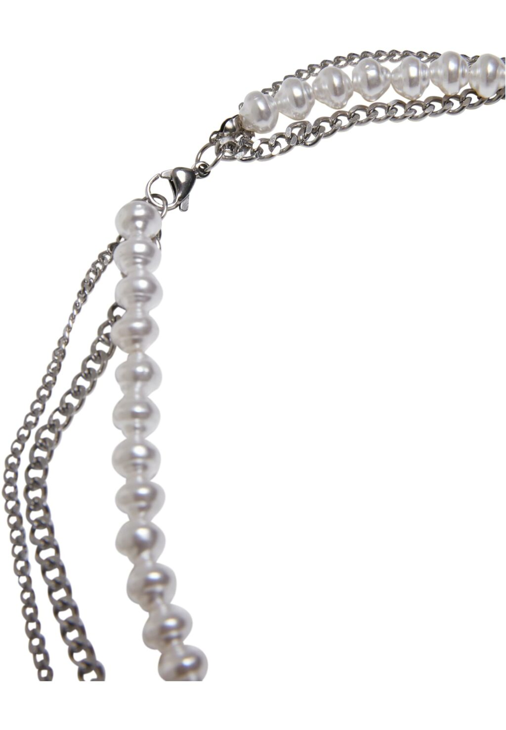 Meridian Pearl Layering Necklace silver one TB5842
