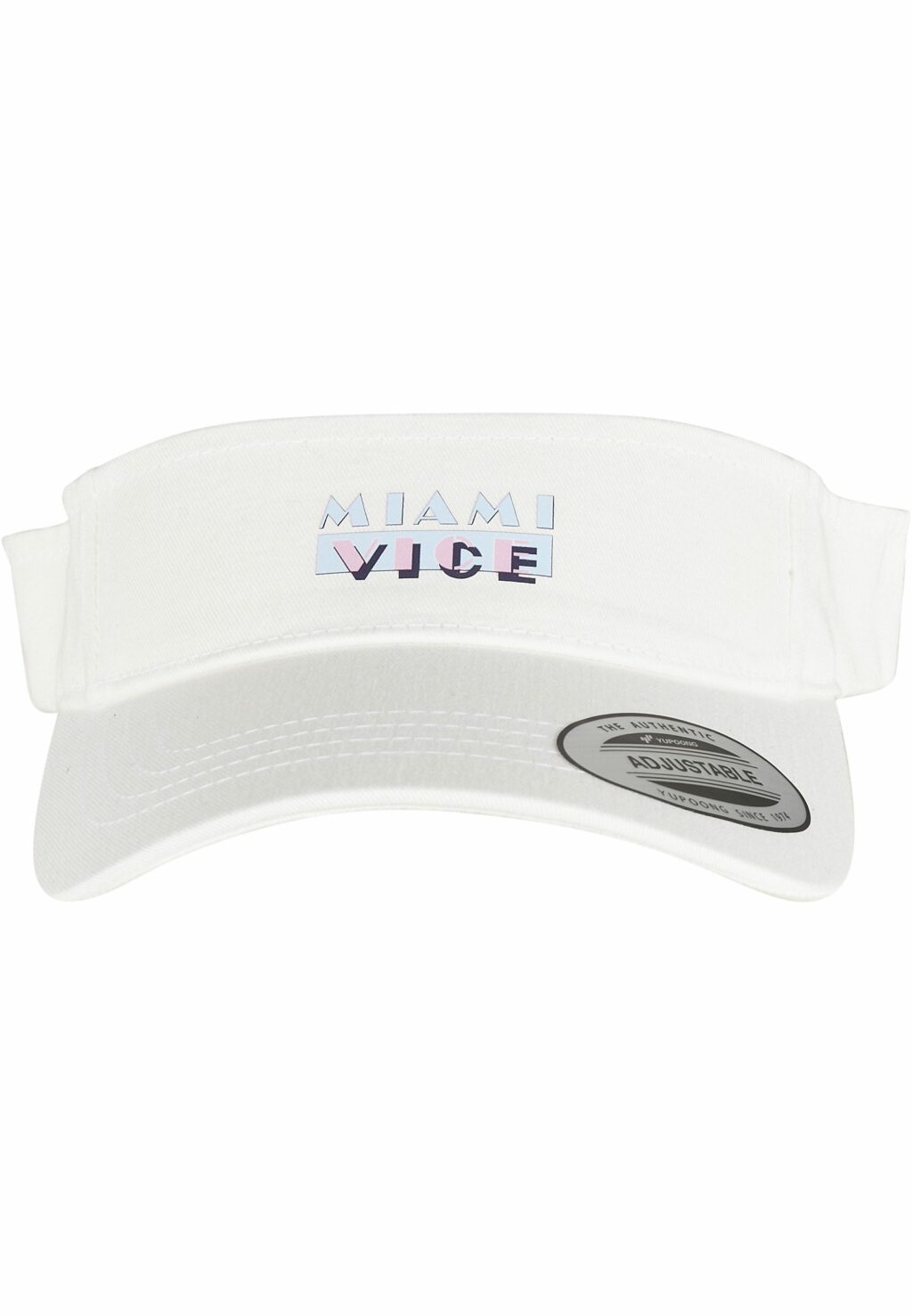 Miami Vice Logo Visor Cap  white one MC757