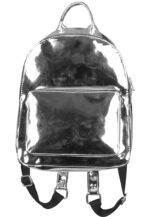 Midi Metallic Backpack silver one TB1477