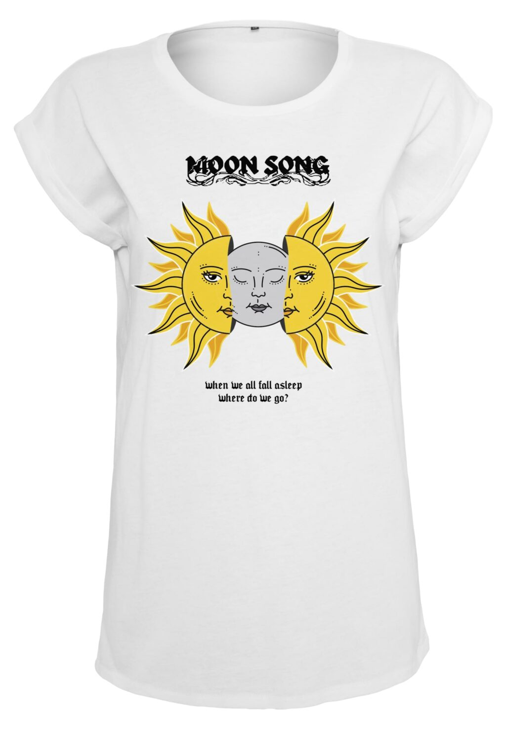 Moon Song Tee white MT2008