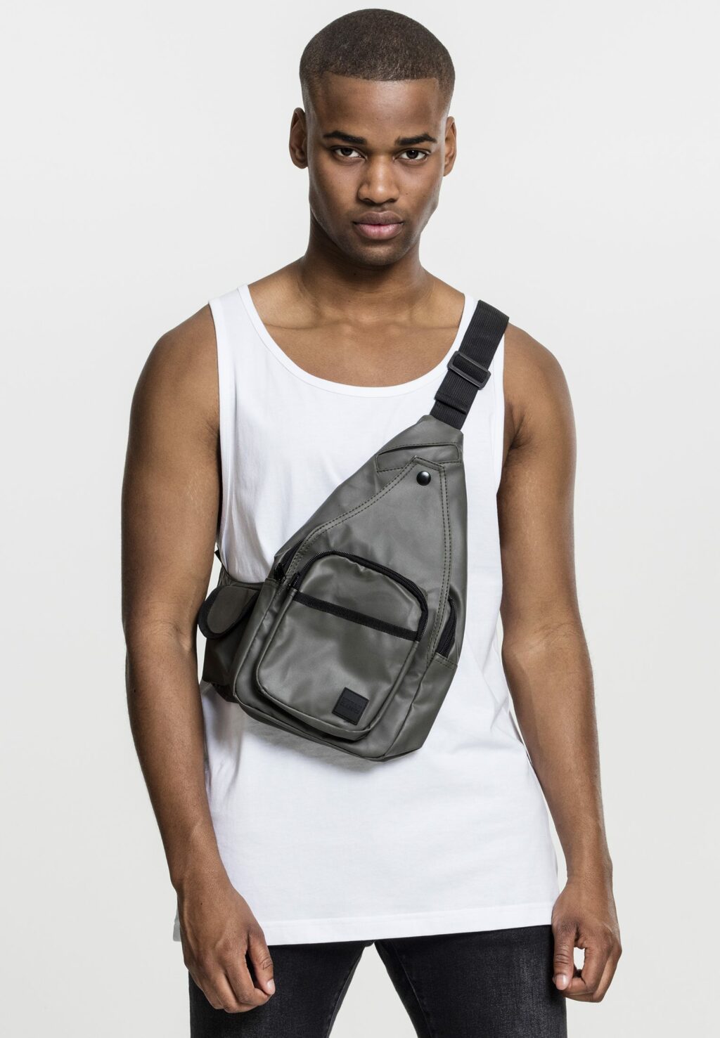 Multi Pocket Shoulder Bag olive/black one TB1694