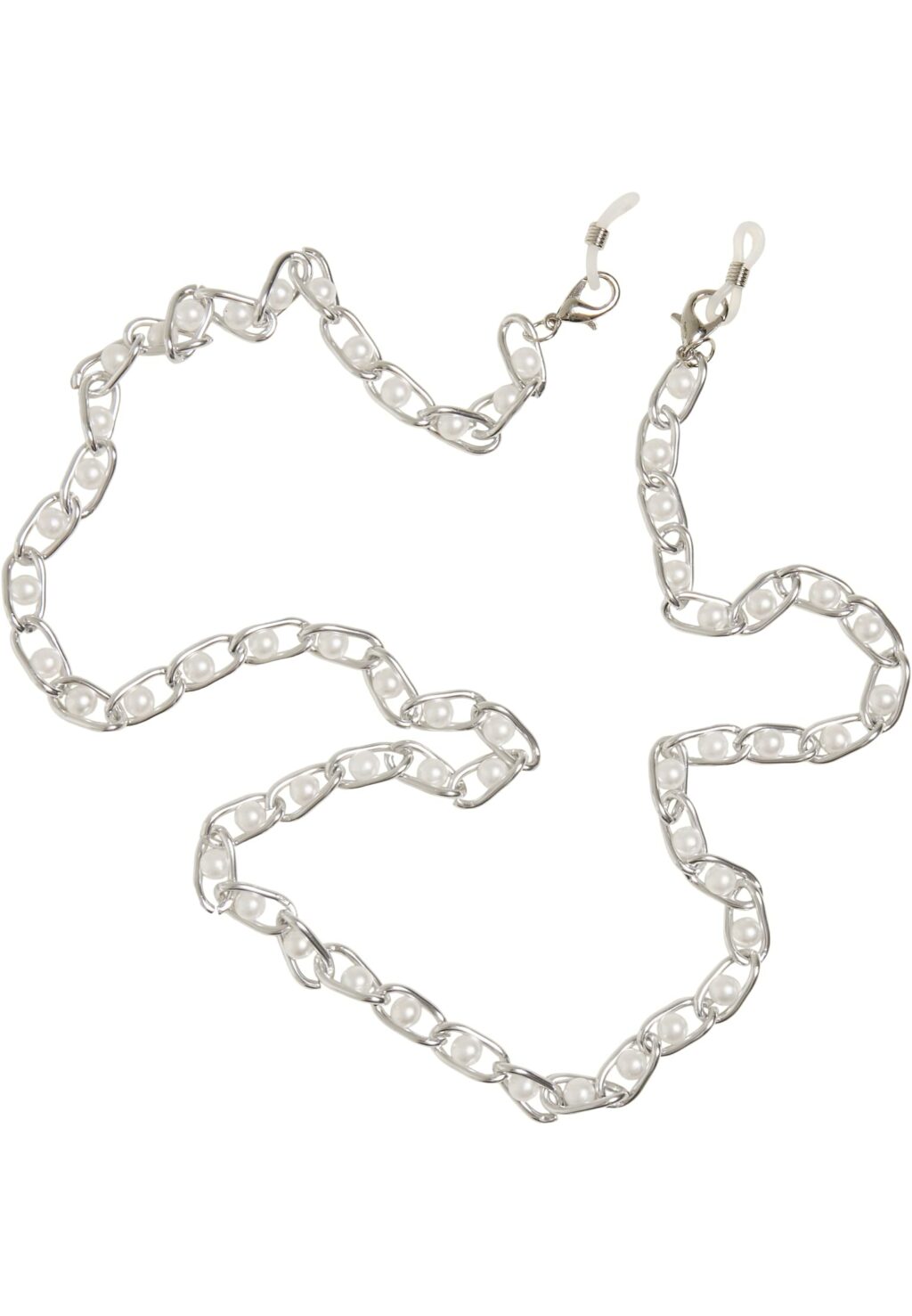 Multifunctional Chain With Pearls 2-Pack silver one TB5176