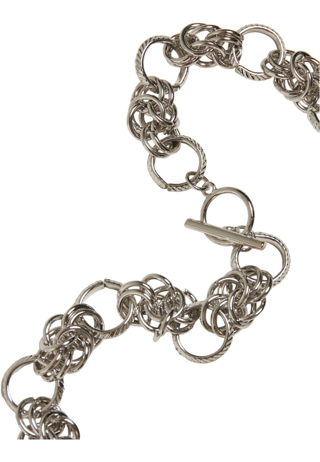 Multiring Necklace silver one TB4824