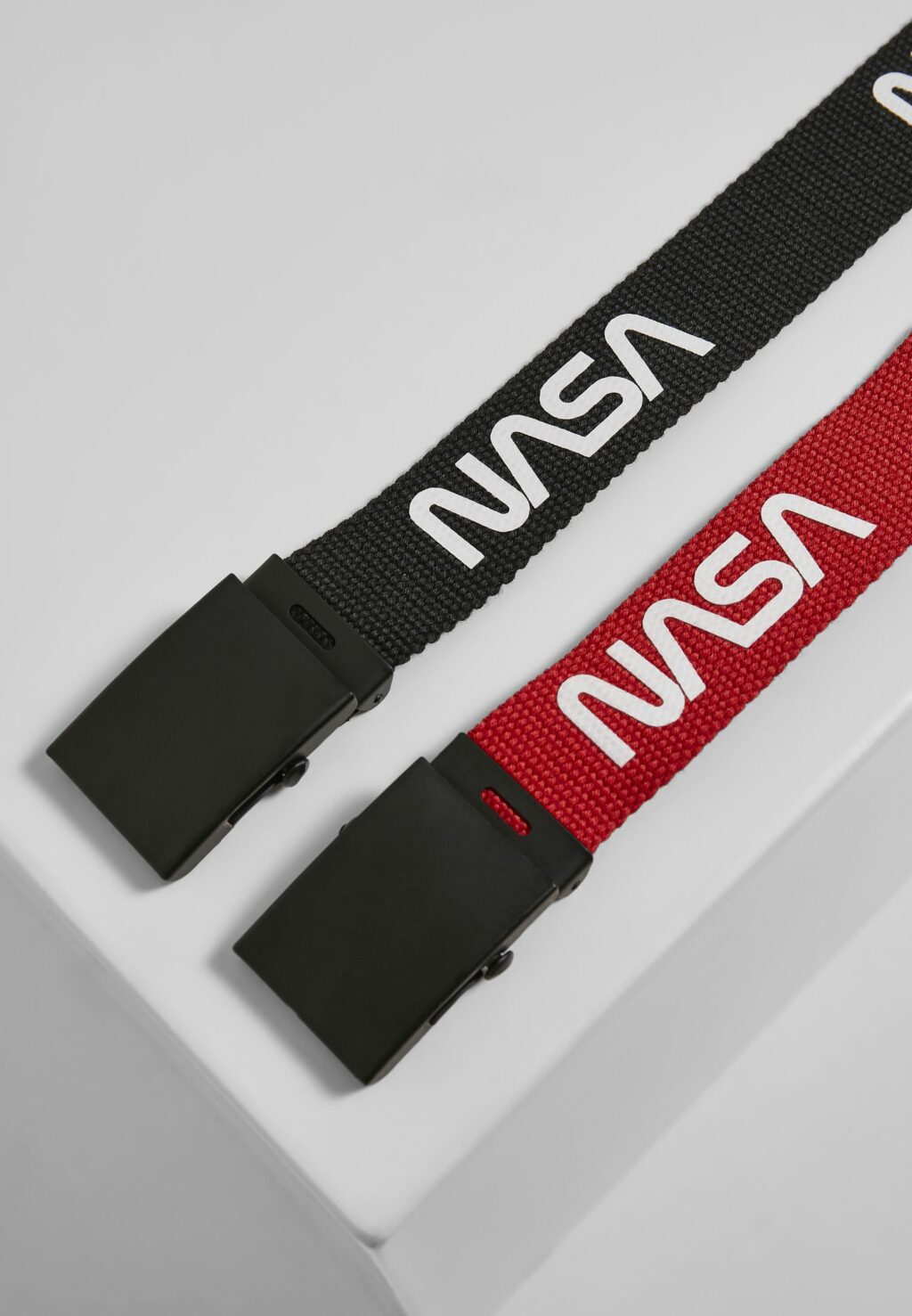 NASA Belt 2-Pack extra long black/red one MT2039
