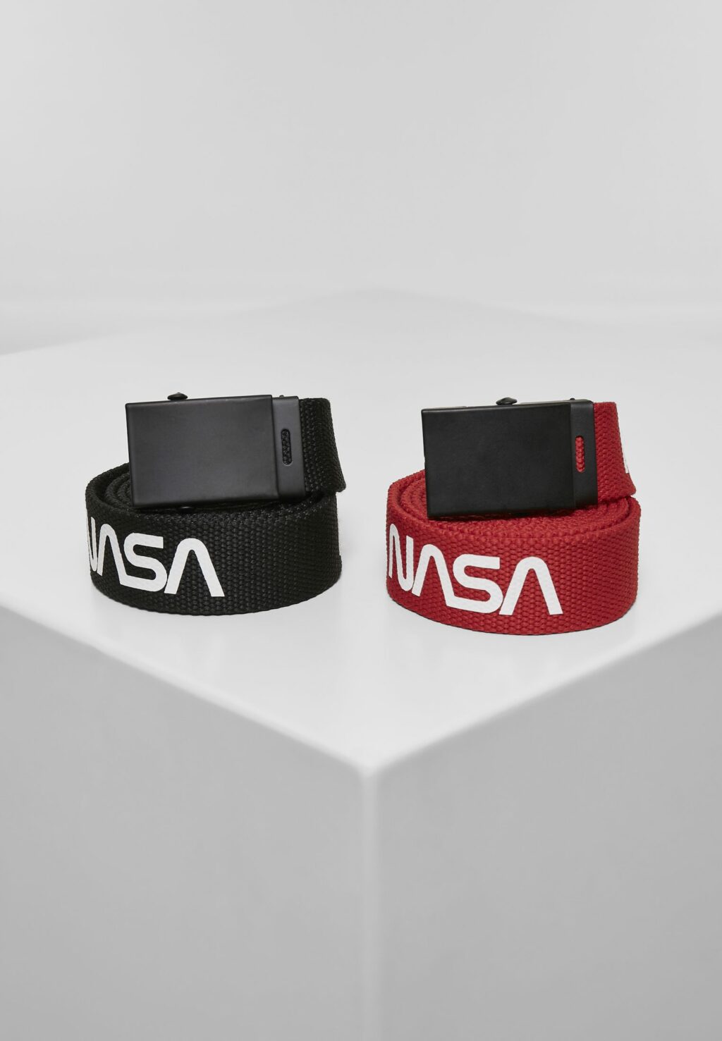 NASA Belt 2-Pack extra long black/red one MT2039