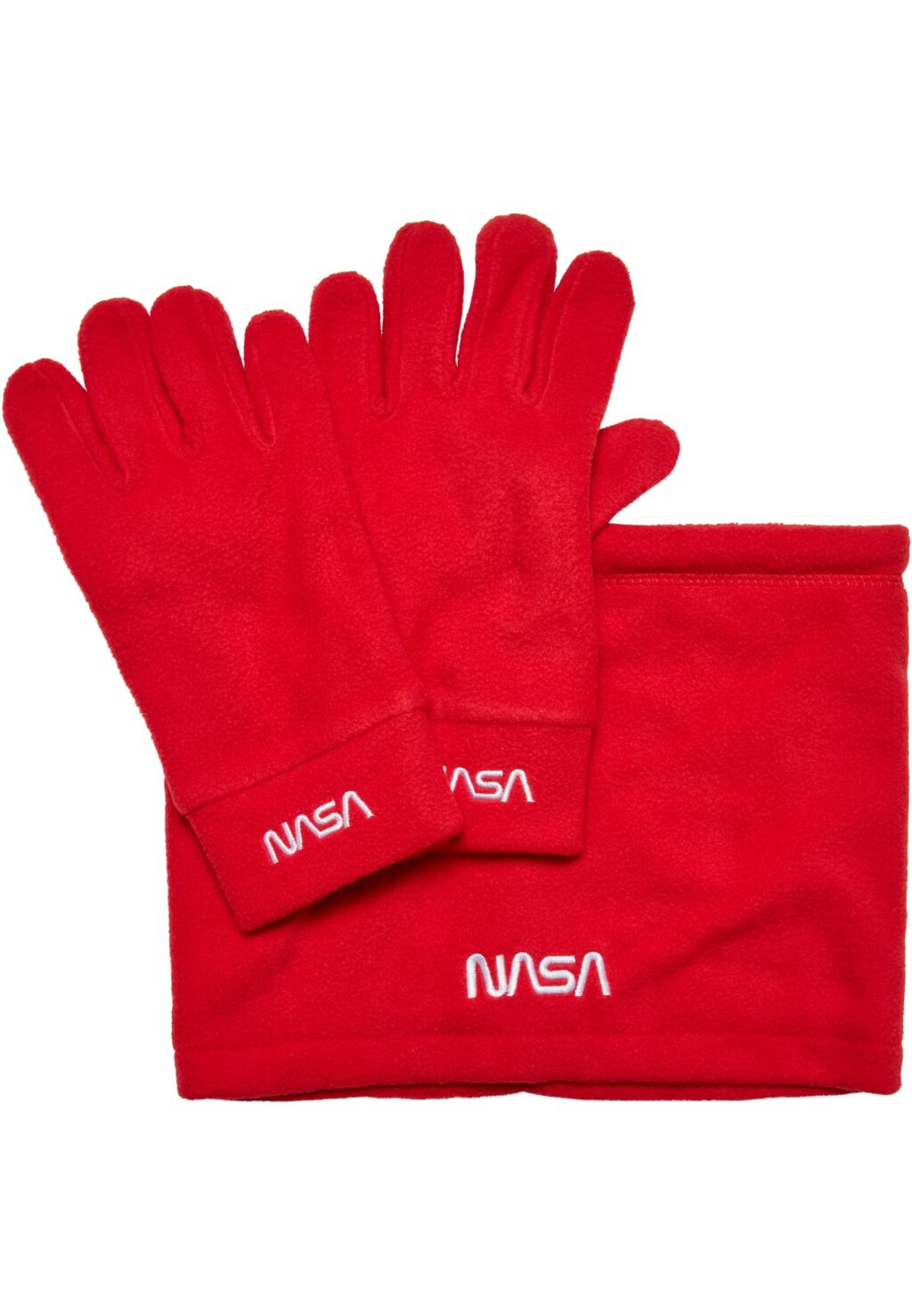 NASA Fleece Set red one MT2031