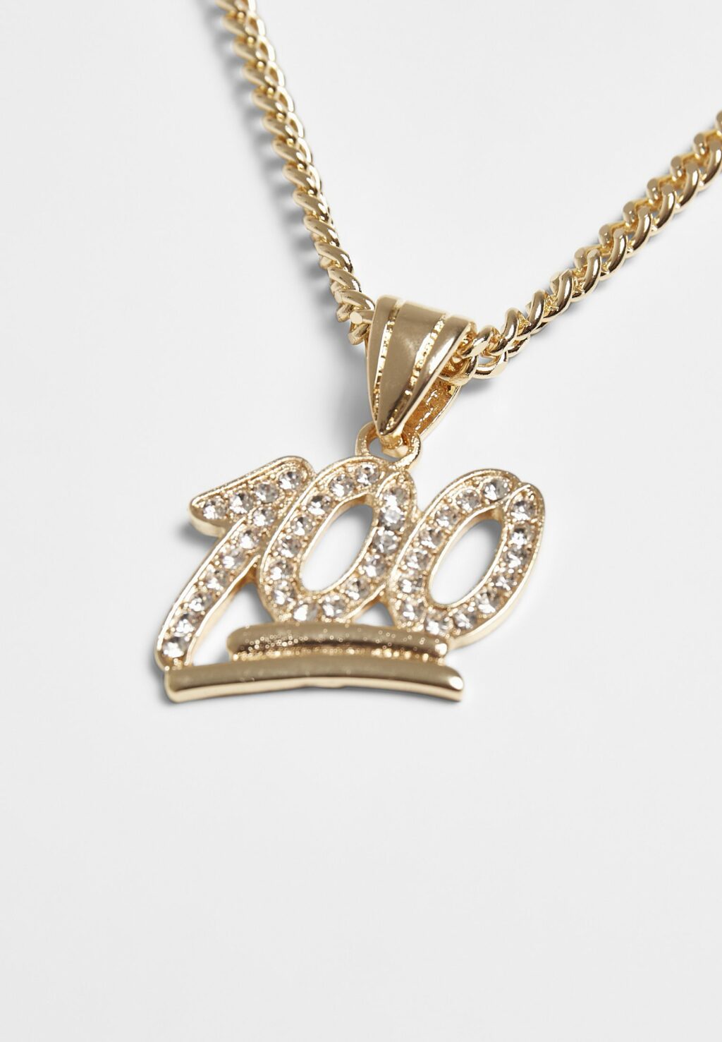 One Hundred  Diamond Necklace gold one TB3887