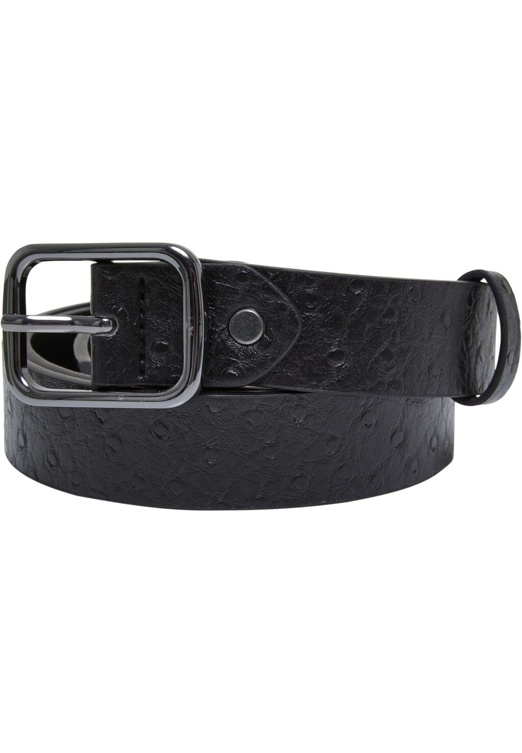 Ostrich Synthetic Leather Belt 2-Pack black/leaf TB6434A