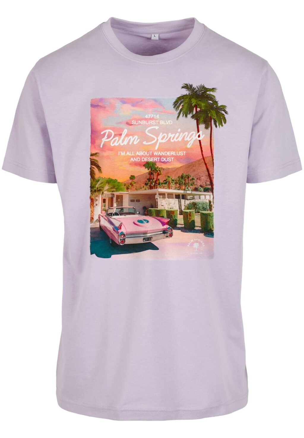 Palms Springs Tee lilac MT2499