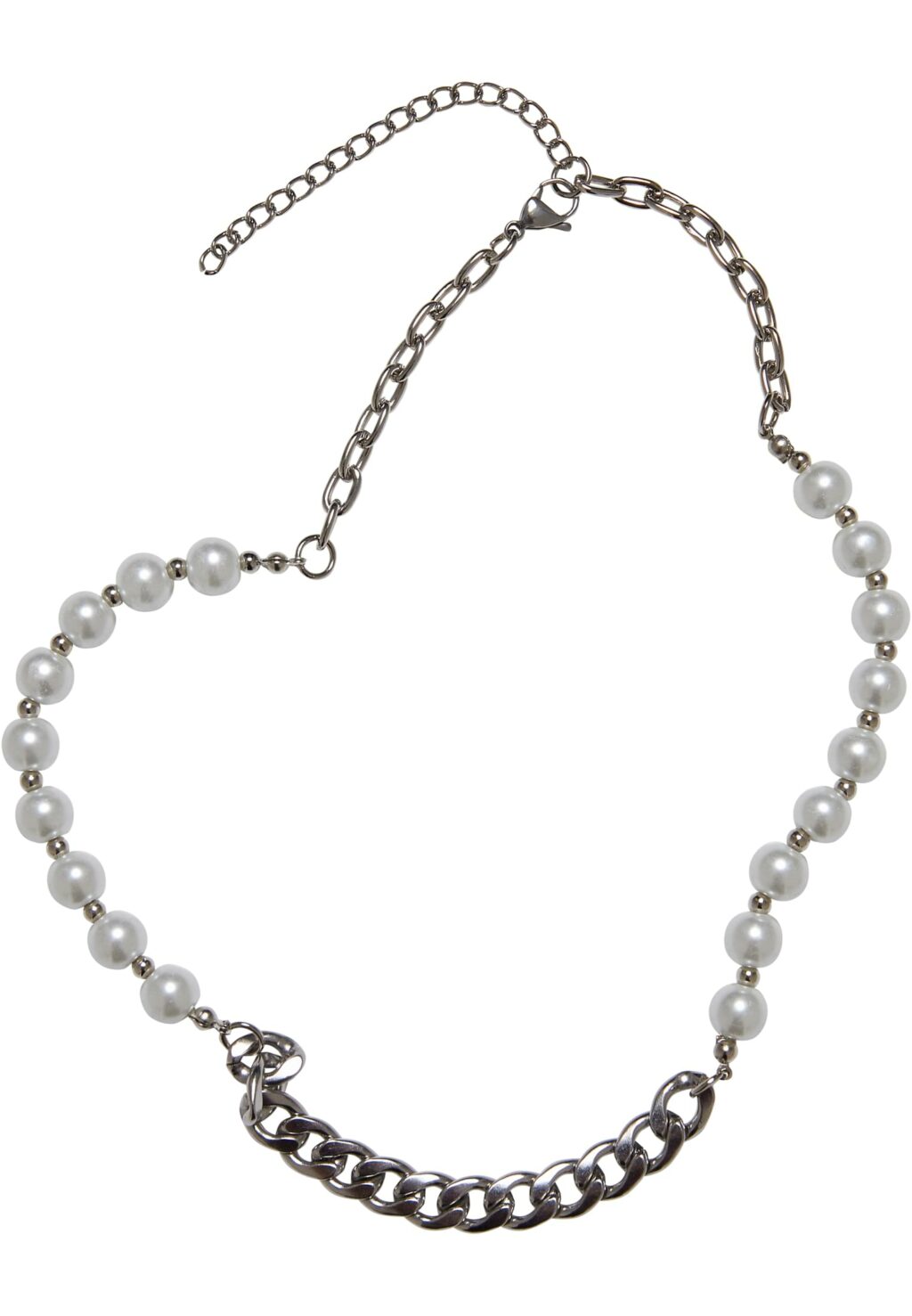 Pearl Various Chain Necklace silver one TB5816