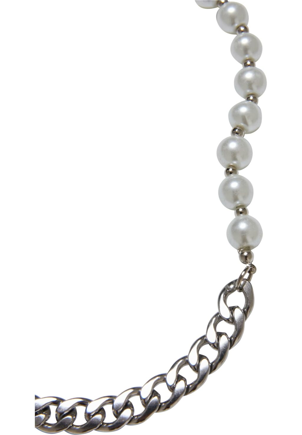 Pearl Various Chain Necklace silver one TB5816