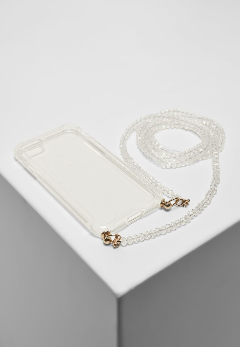 Phonecase with Pearl Necklace  I Phone 6/7/8 transparent one TB4334