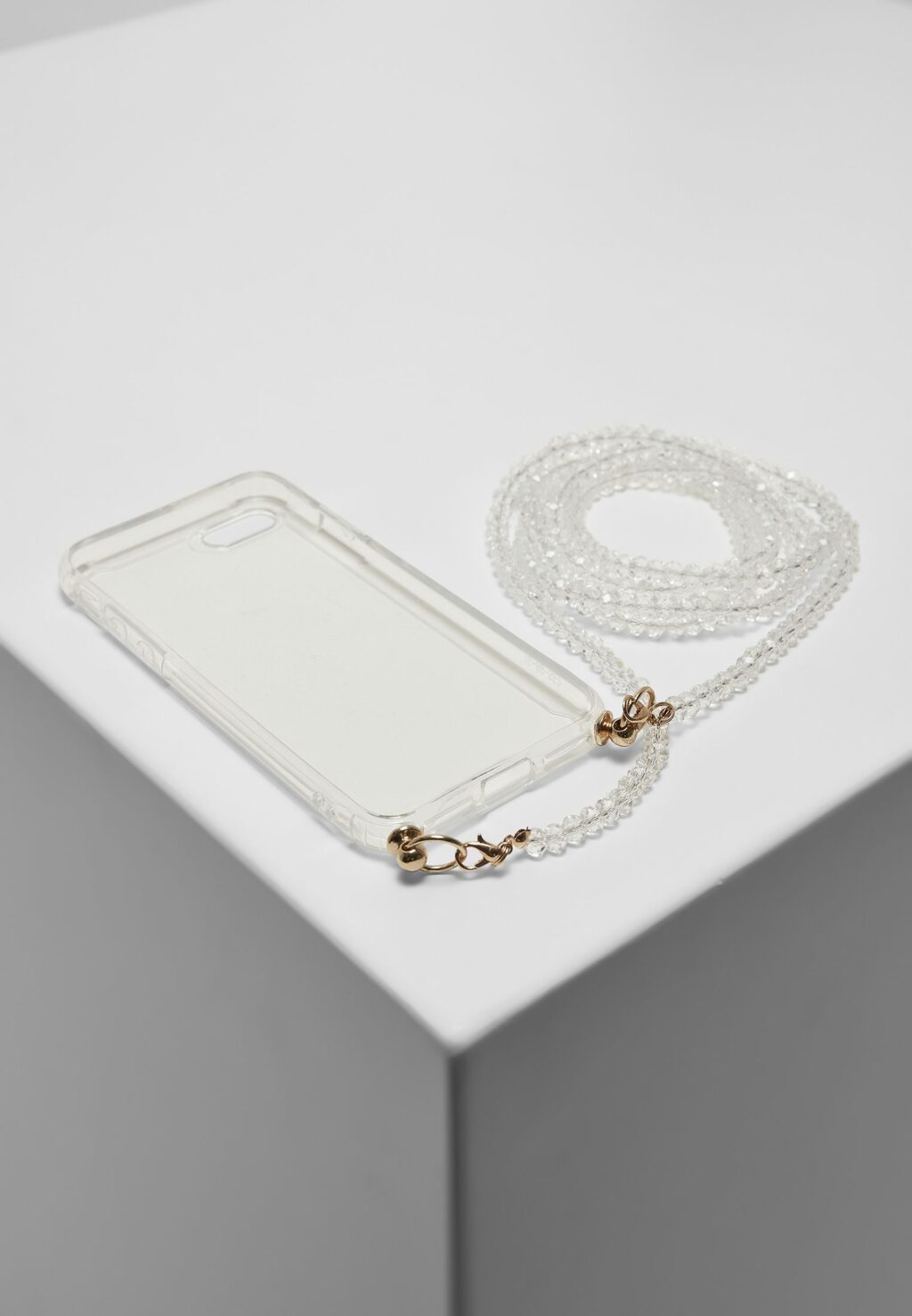 Phonecase with Pearl Necklace  I Phone 6/7/8 transparent one TB4334