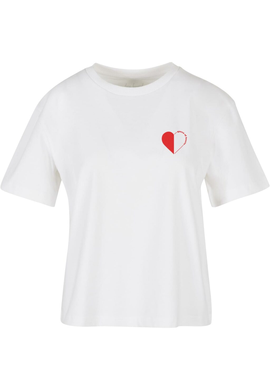 Queen of Hearts Tee white BE020