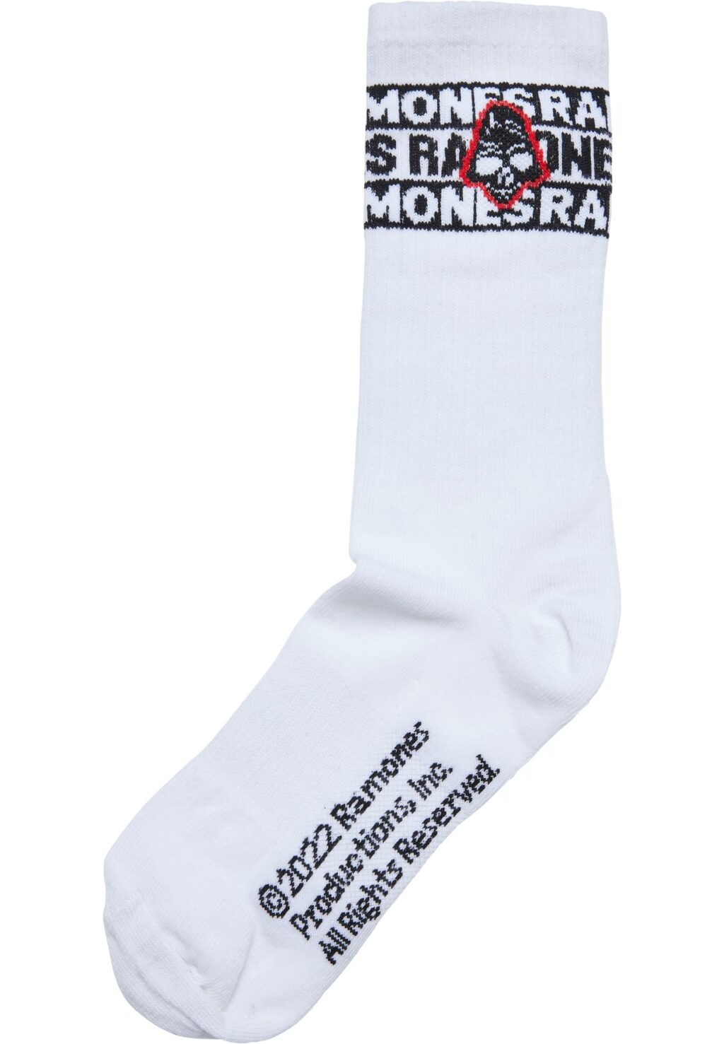 Ramones Skull Socks 2-Pack black/white MC814