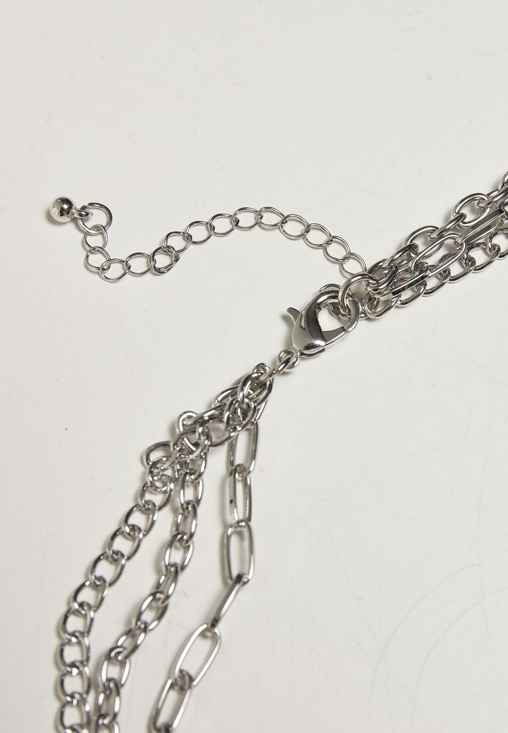 Razor Blade Necklace silver one TB4322