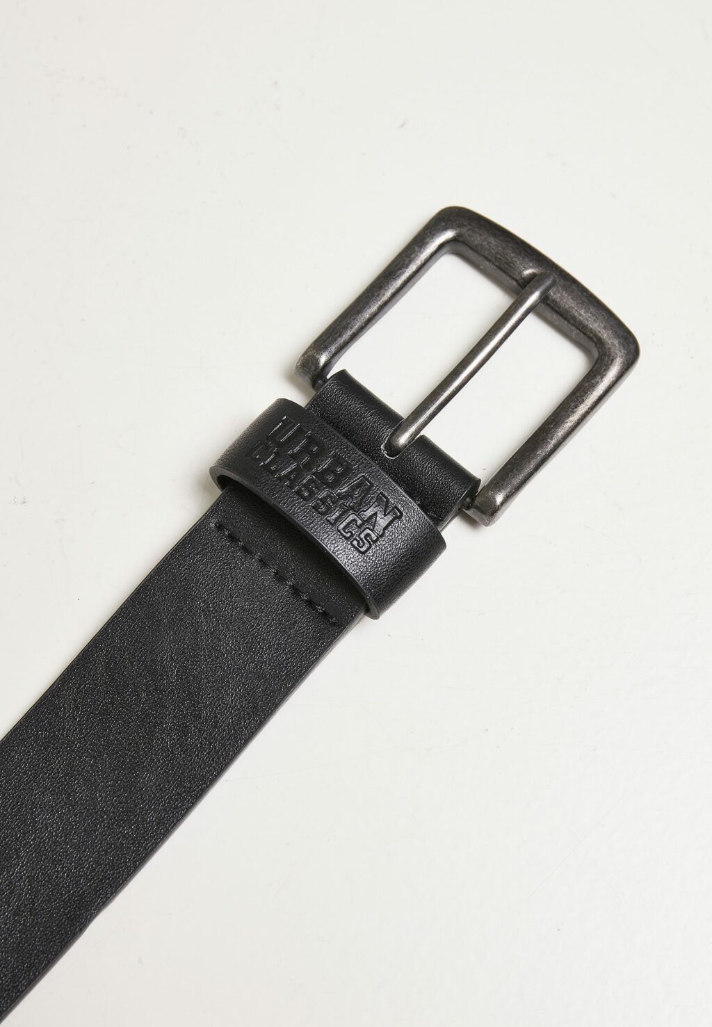Recycled Imitation Leather Belt black TB4640