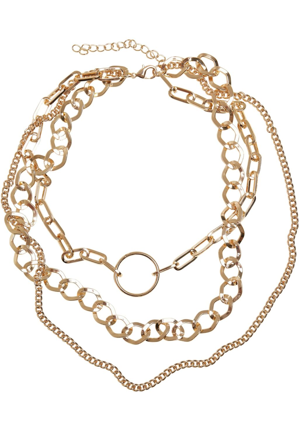 Ring Layering Necklace gold one TB4609
