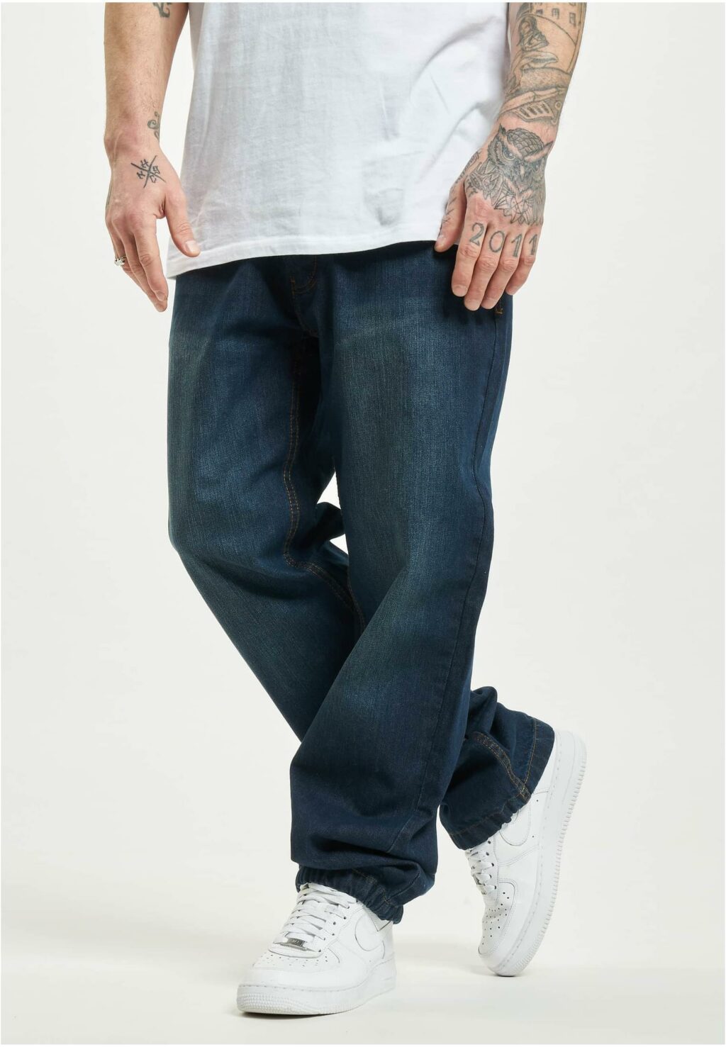 Rocawear WED Loose Fit Jeans dark blue washed W34 RWJS017