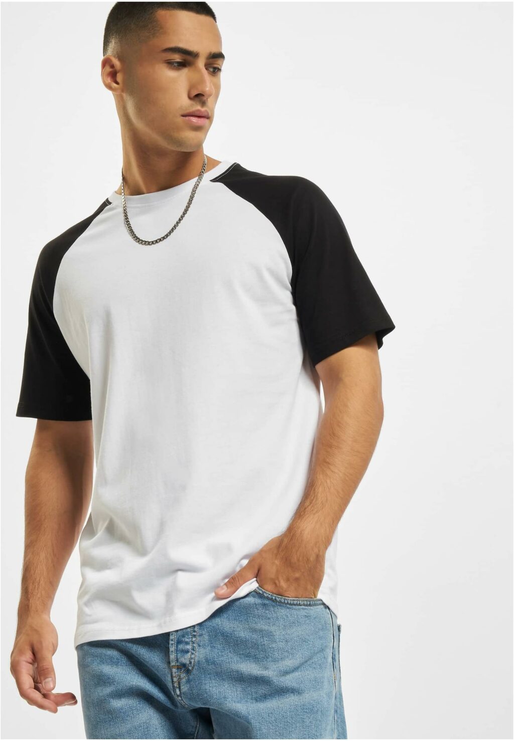 Roy T-Shirt white/black DFTS072