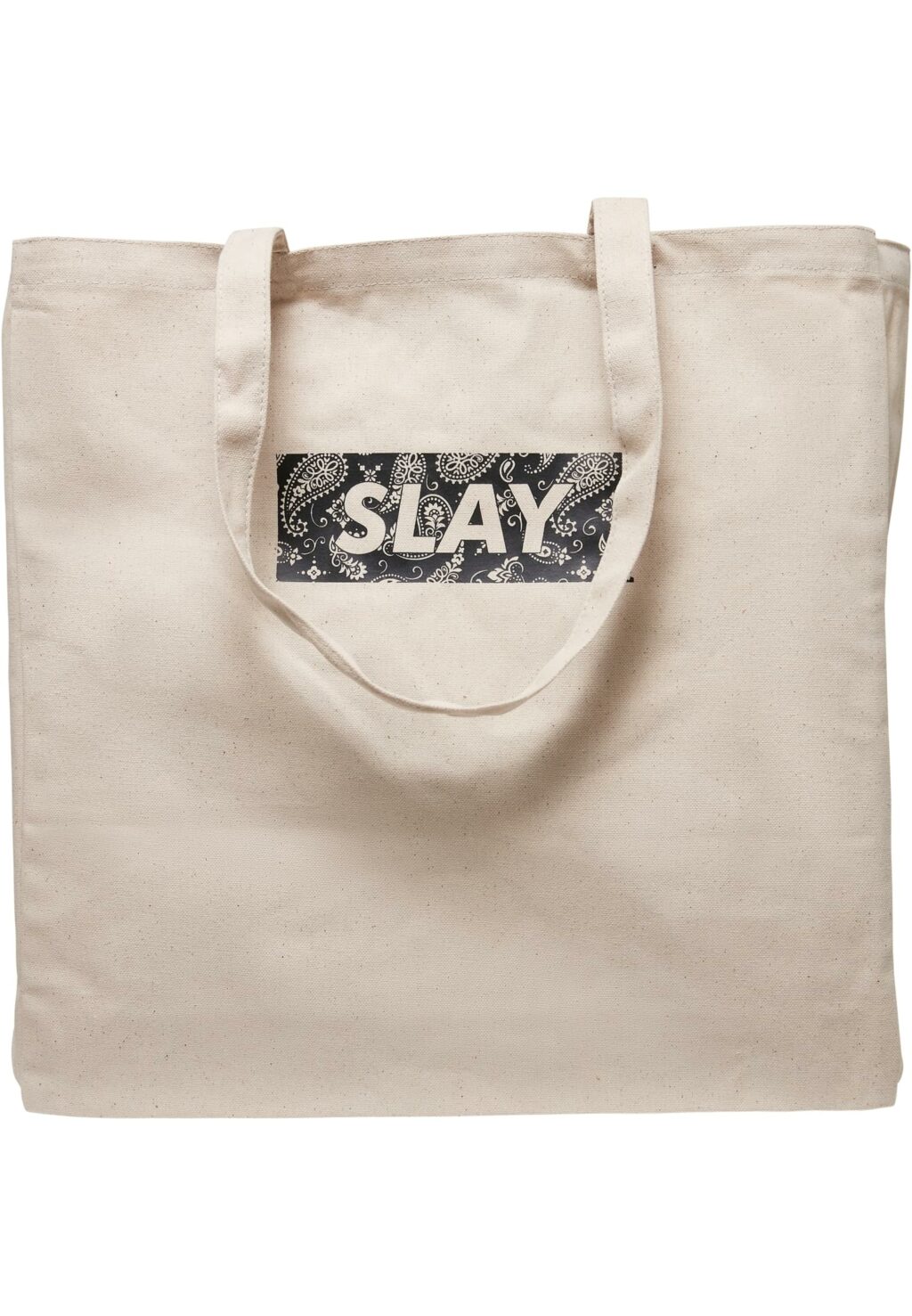 SLAY Oversize Canvas Tote Bag offwhite one MT2282