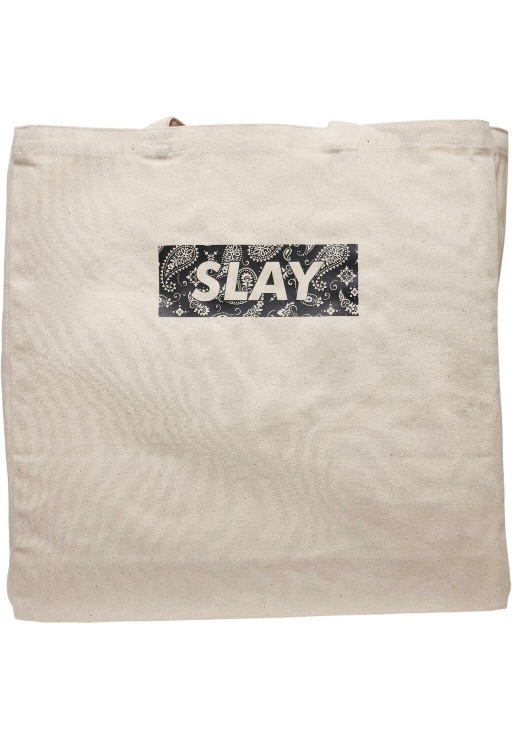 SLAY Oversize Canvas Tote Bag offwhite one MT2282
