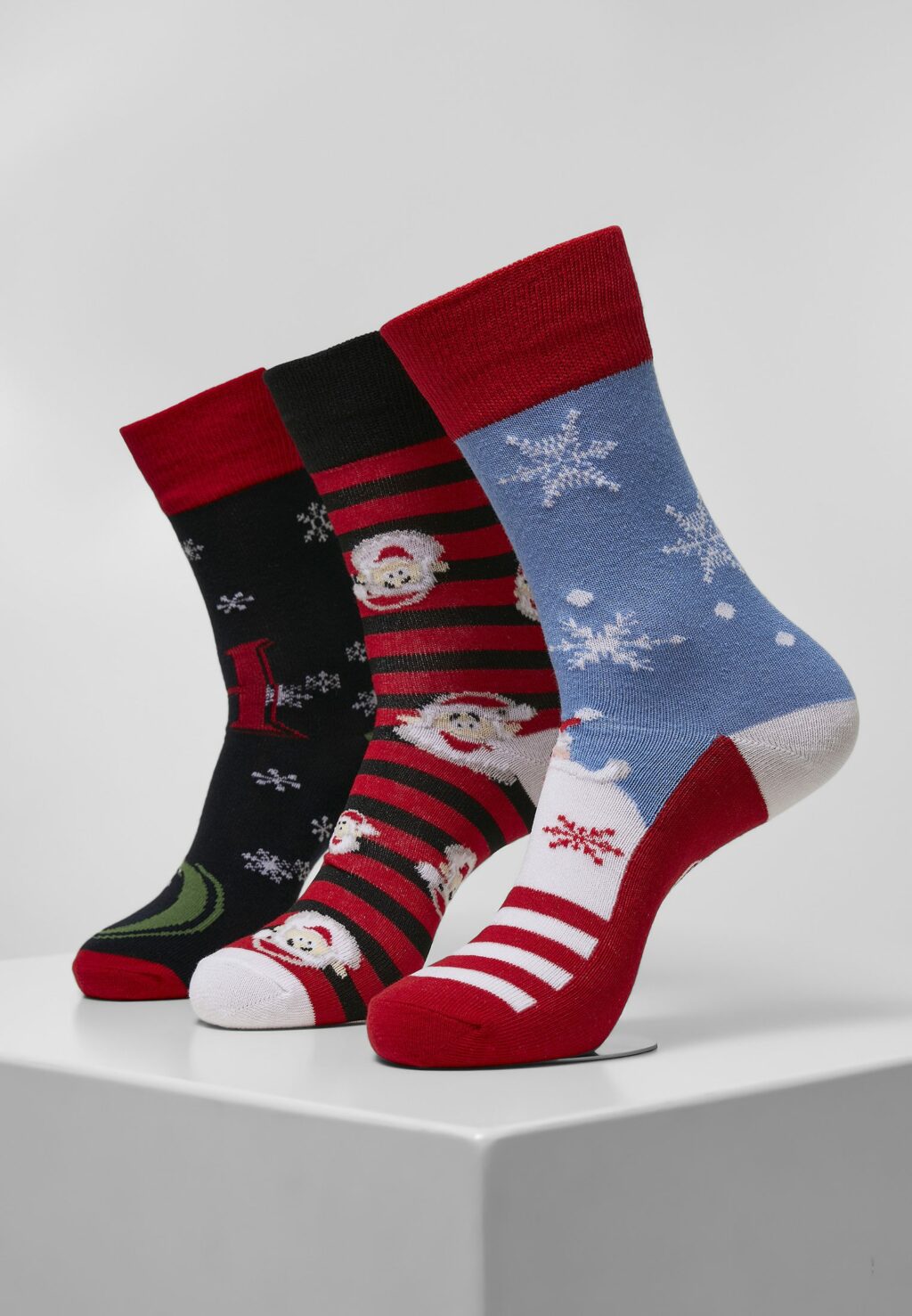 Santa Ho Christmas Socks 3-Pack multicolor TB4647