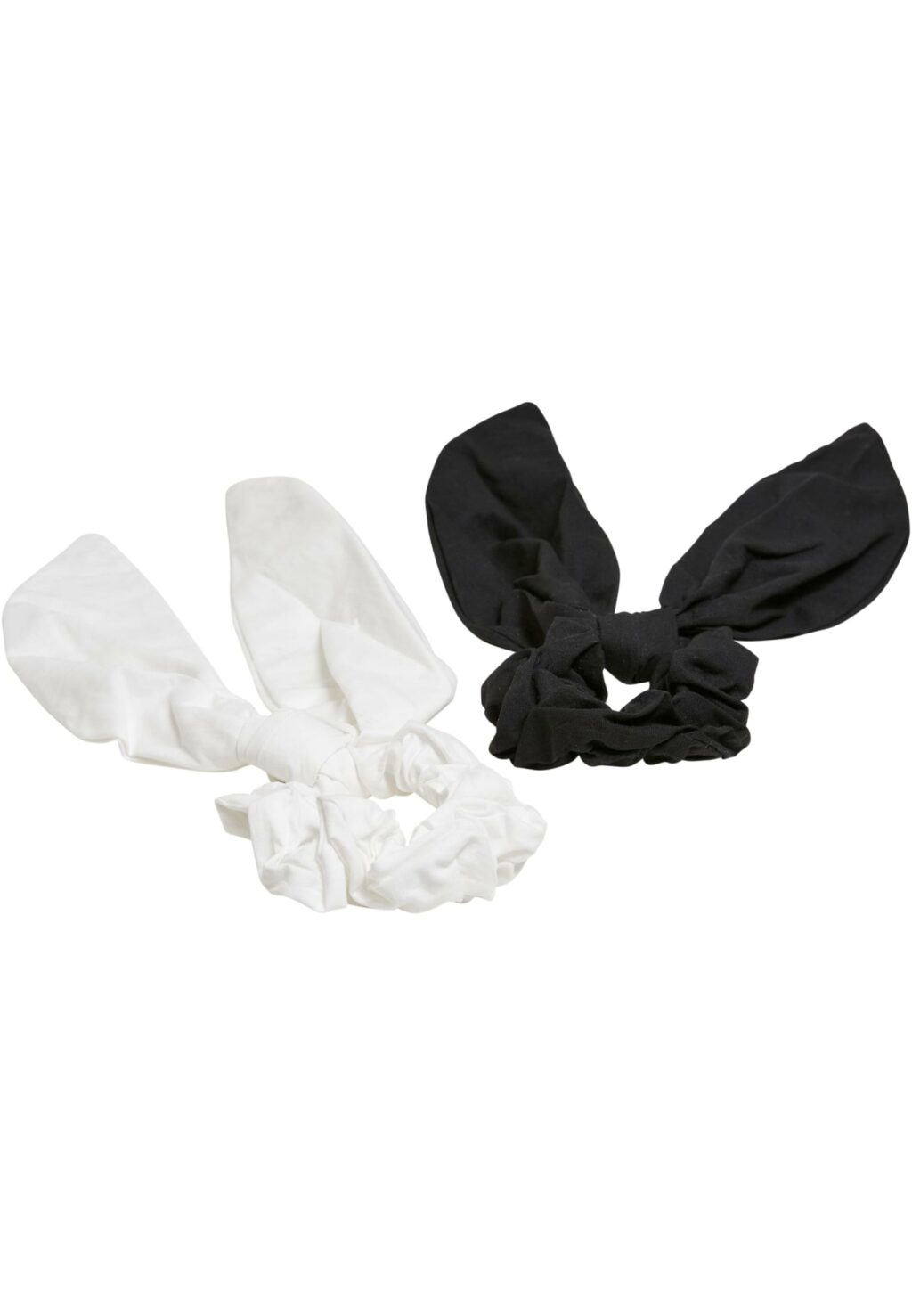 Scrunchies With XXL Bow 2-Pack black/white one TB5127