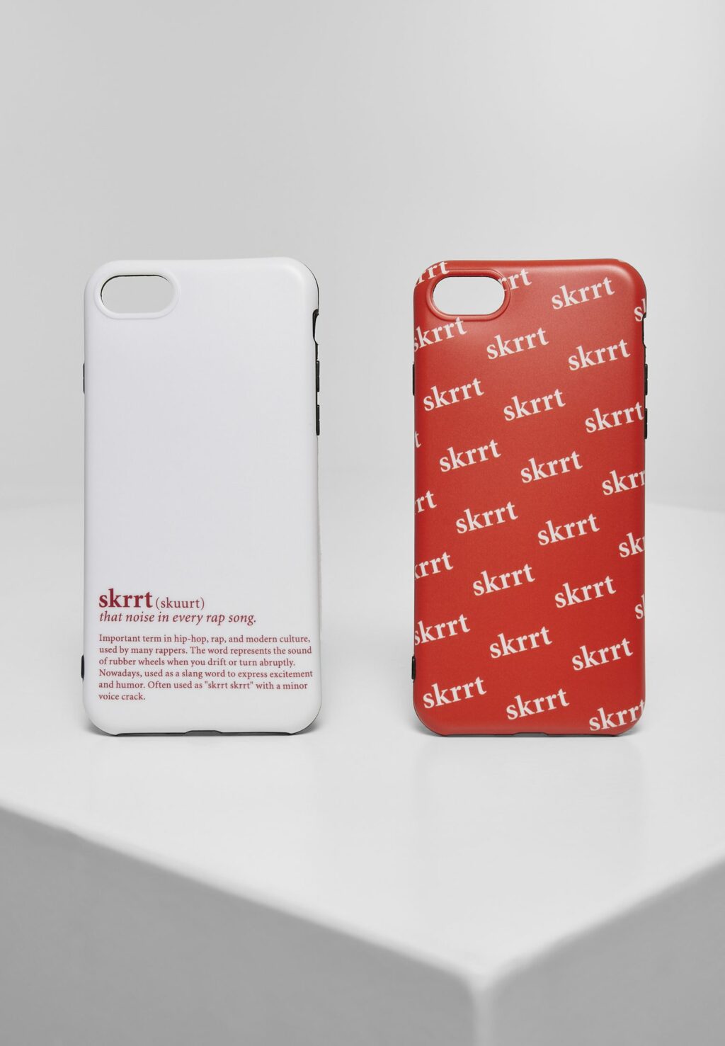 Skrrt I Phone 6/7/8 Phone Case Set white/red one MT2098