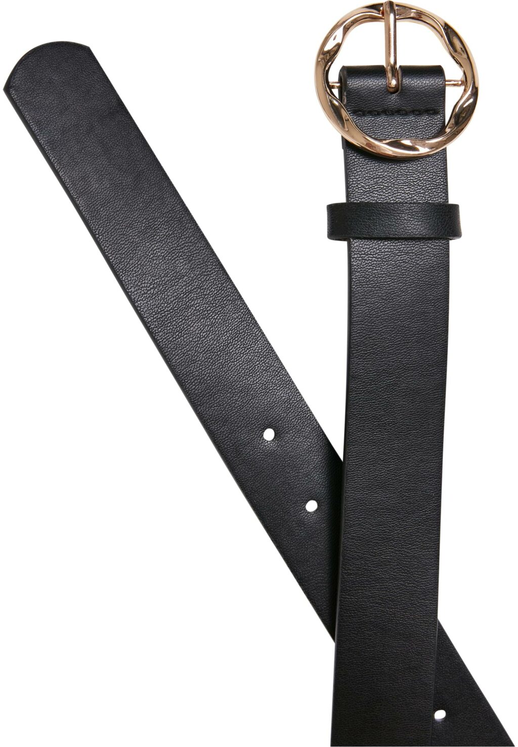 Small Synthetic Leather Ladies Belt black TB5820