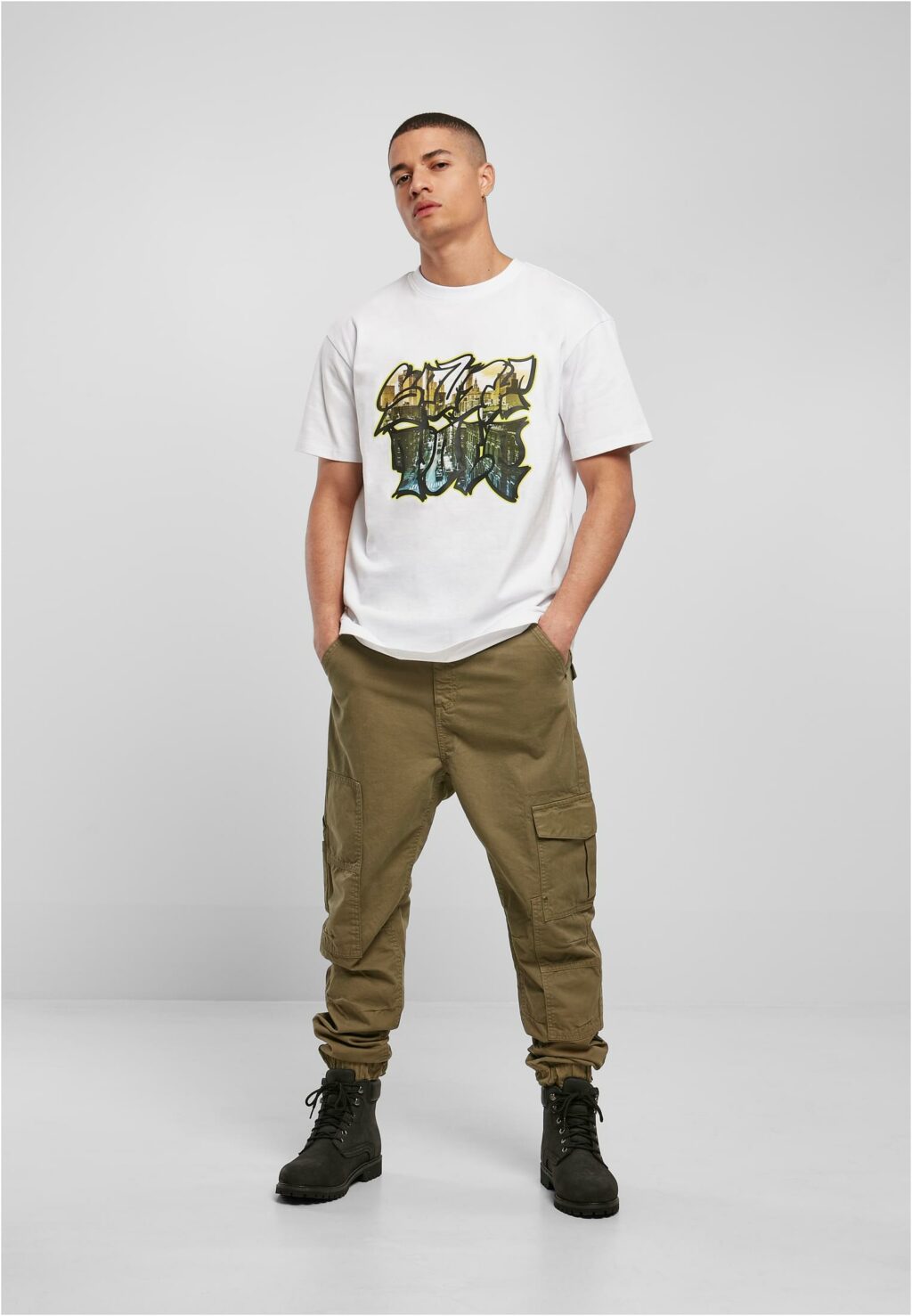 Southpole Graphic Tee white SP240
