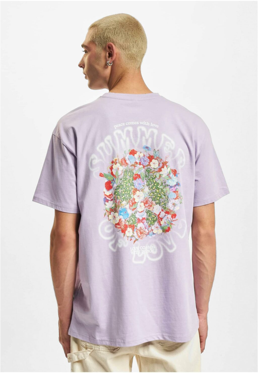 Summer Of Love Oversize Tee lilac MT1884