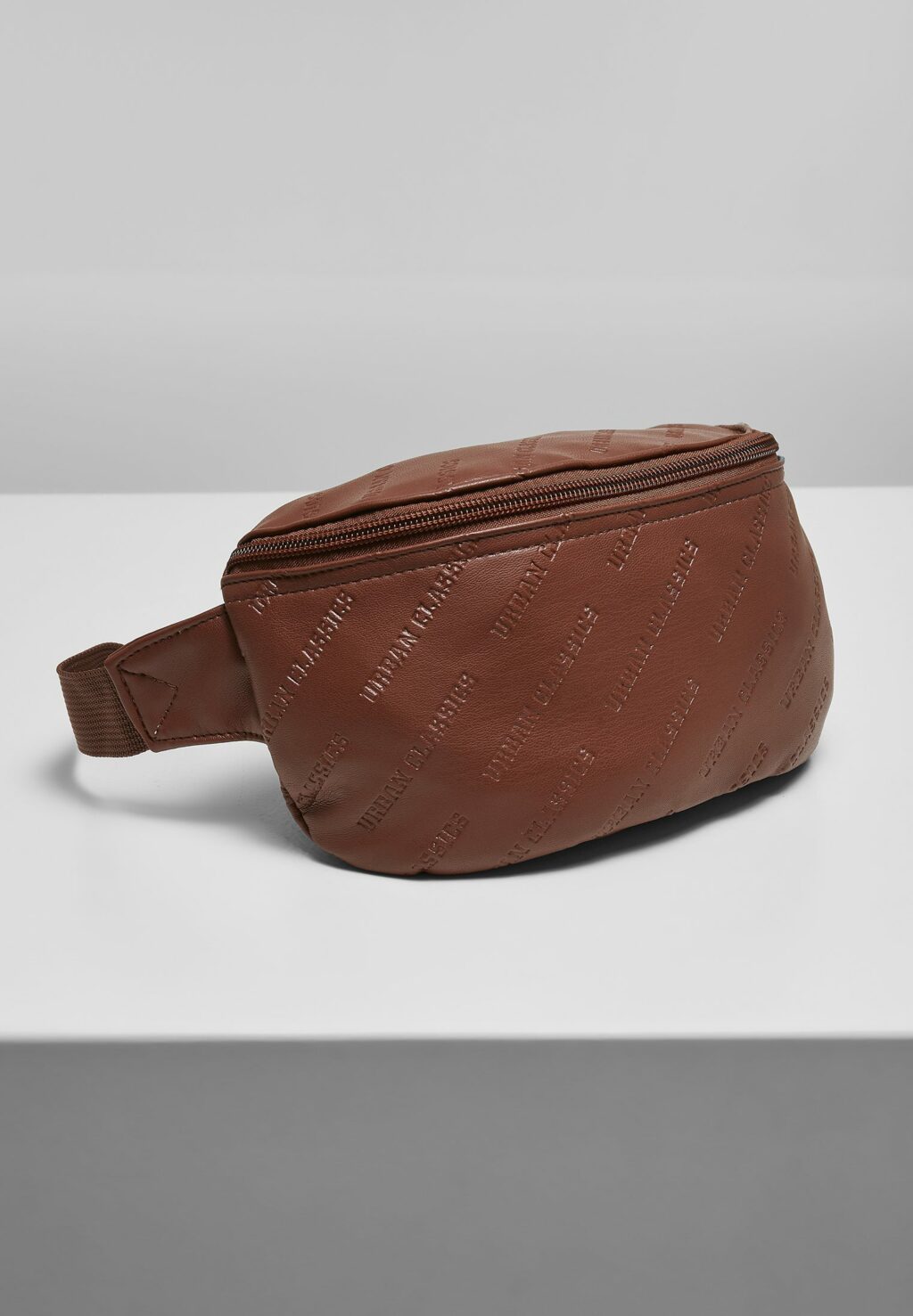Synthetic Leather Hip Bag brown one TB4034